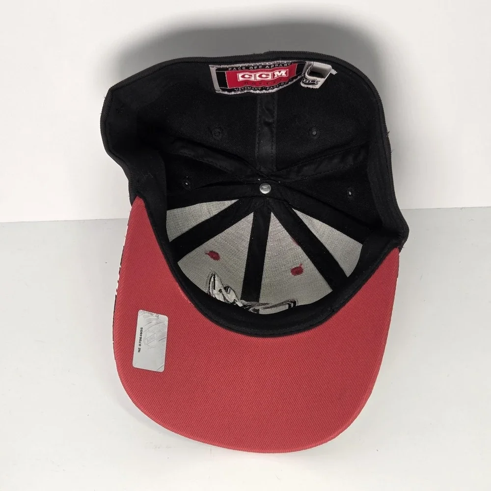 Colorado Mammoth Hat Mens One‎ Size Red Black Strap Back Signed Autographs